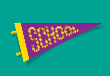 School Pennant Design