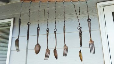 Hanging Spoons And Forks