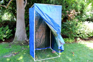 DIY camp shower