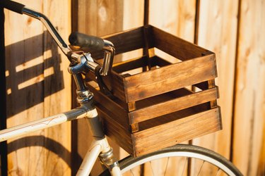 Diy wood bike basket new arrivals