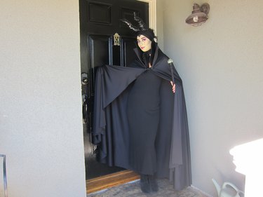 Maleficent's completed costume