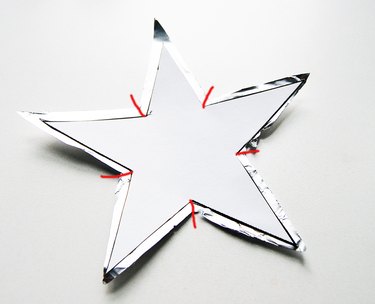 How to Make a Tin Foil Star