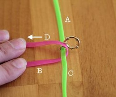 How to Make Plastic Bracelets  Cord bracelet diy, Plastic lace