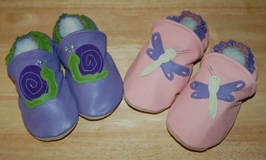 Baby soft leather online shoes