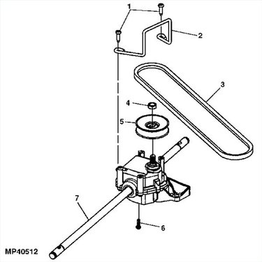 John deere lawn mower drive online belt