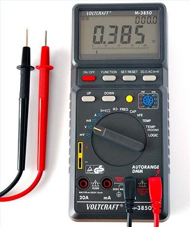 Multimeter Illustration. Also Known As A Volt/ohm Meter Used To