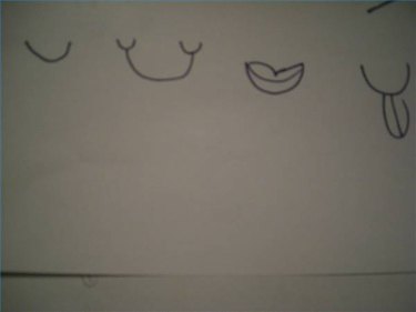 how to draw a smiling face