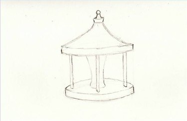 merry go round sketch