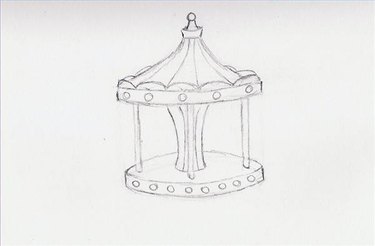 merry go round sketch