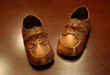 Bronze shoes and on sale keepsakes