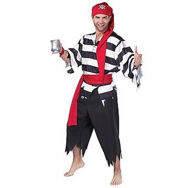 how to make a homemade pirate costume for men