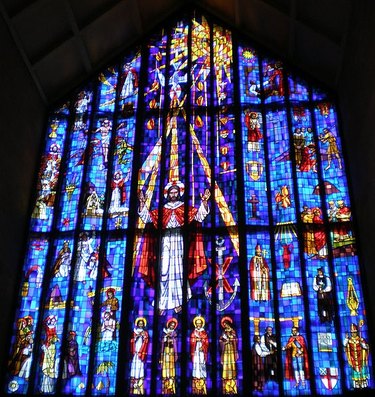 Cathedral's new stained glass windows will filter light through the call to  discipleship