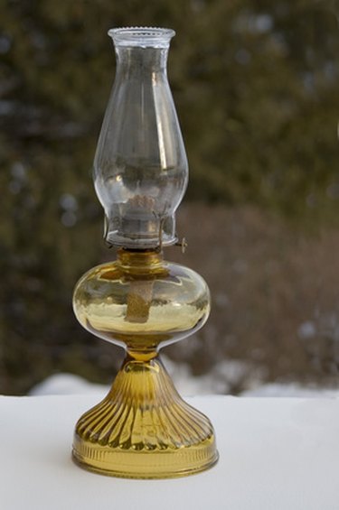 Vintage Kerosene Lamp