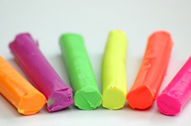 Playdoh (Light Yellow), Green, Yellow, Pink, Blue