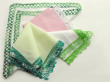 retro women's handkerchief
