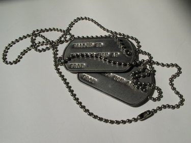 Army hotsell dog tags