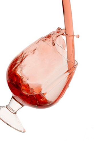 Details about   FAKE FOOD GLASS OF SPILLED RED WINE 