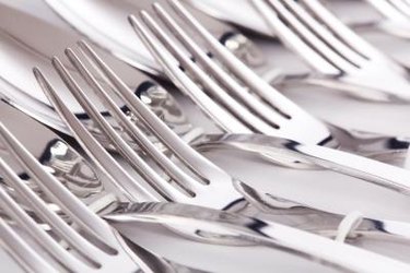 Silver deals plated flatware