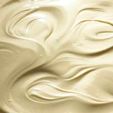 Melted chocolate