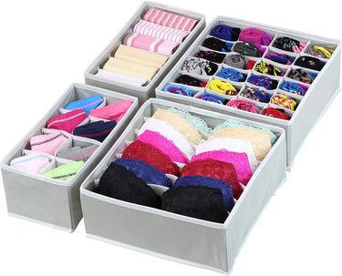 Underwear drawer organizer