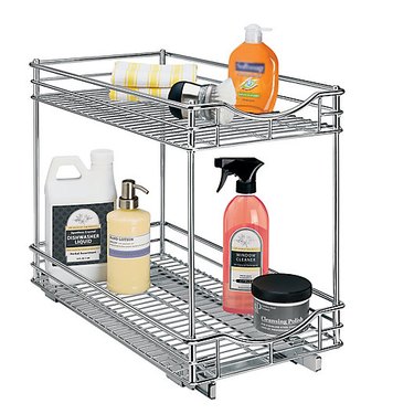 roll out organizer for under the sink
