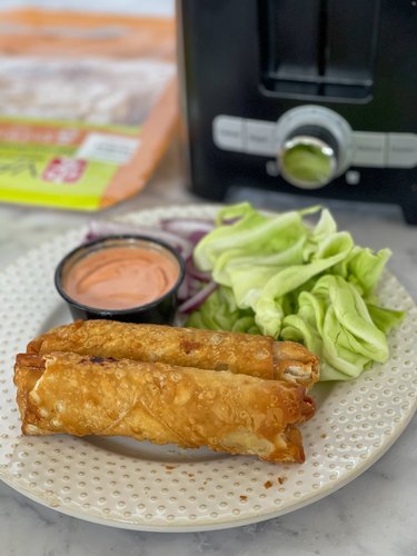 cooked egg rolls