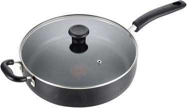 A T-fal Specialty Nonstick Jumbo Cooker Sauté Pan