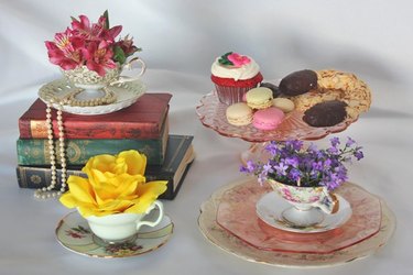 Teacup Floral Arrangement