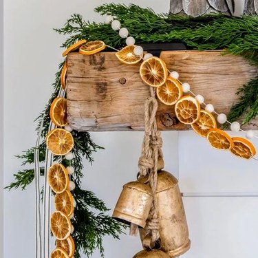 Nordic Dried Orange Christmas Garland