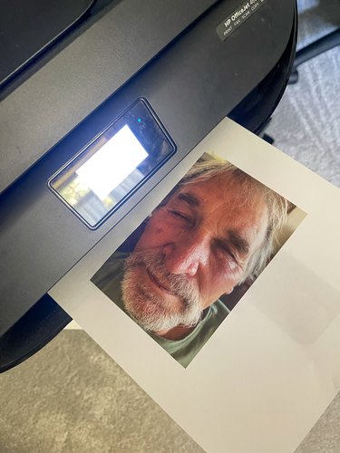 print a photo of a face