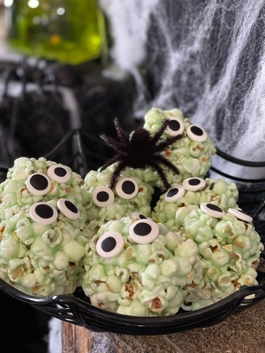 Monster popcorn balls