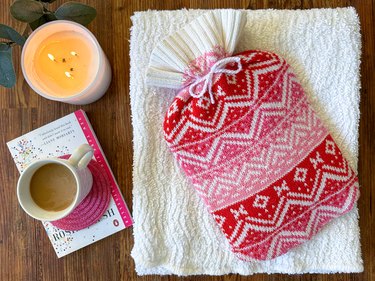 Hot Water Bottle Cover Tutorial Using an Old Sweater