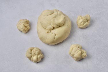 Divided dough