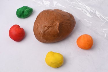 Colored dough