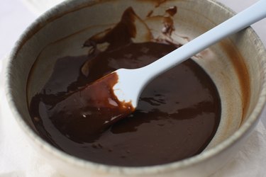 Melted ganache