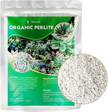Halatool perlite is good for growing cacti, succulents or orchids with good drainage.