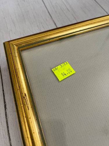 use a thrift shop frame