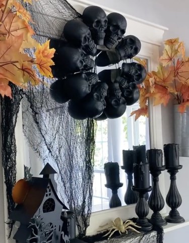 DIY Halloween Wreath Ideas from Creative TikTokers