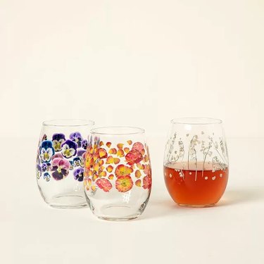 Best Gift For The One Who Loves Their Birthday: Birth Month Flower Glass