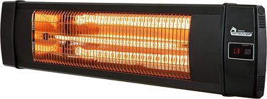 Dr. Infrared indoor-outdoor infrared heater, shown on a white ground
