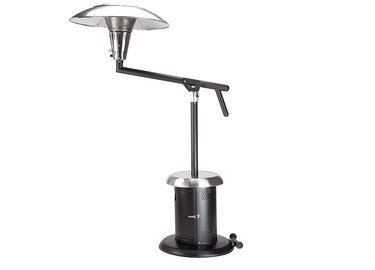 Cuisinart COH-400 Perfect Position Propane Patio Heater with an arm that lets you move the bulb of the heater around.