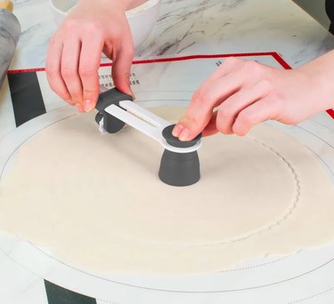 Tovolo Precision Pie Crust Cutter With Measurement Guide