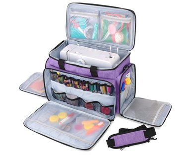 Luxja Sewing Machine Case with Removable Padding Pad