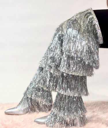 Beyoncé-Inspired Fringe Boots