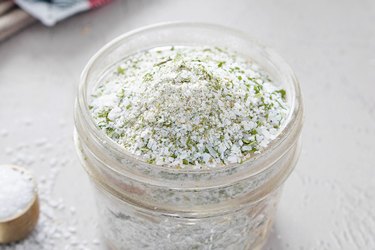 Celery salt in a jar