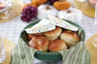 Fabric Bread Basket Cover