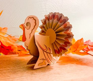 Printable Stand-Up Turkey Craft