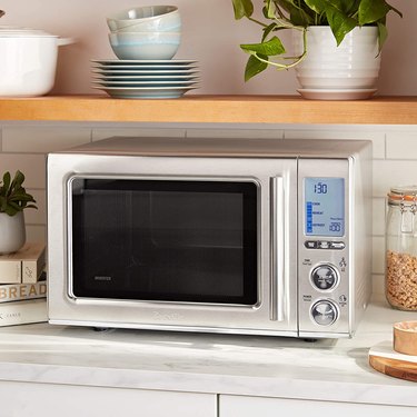 stainless steel microwave