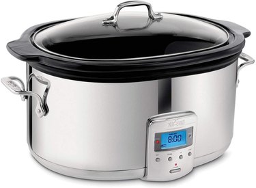All-Clad Programmable 6.5-Quart Oval-Shaped Slow Cooker