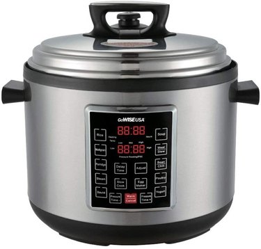 GoWISE USA 12.5-Quarts 12-in-1 Electric Pressure Cooker (Stainless